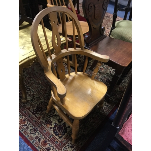 375 - A child's Windsor type chair -