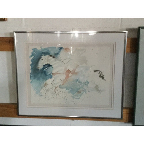 177 - * Stewart, 20th Century - 
Two polo players, signed and dated '93 and another of a polo horse -