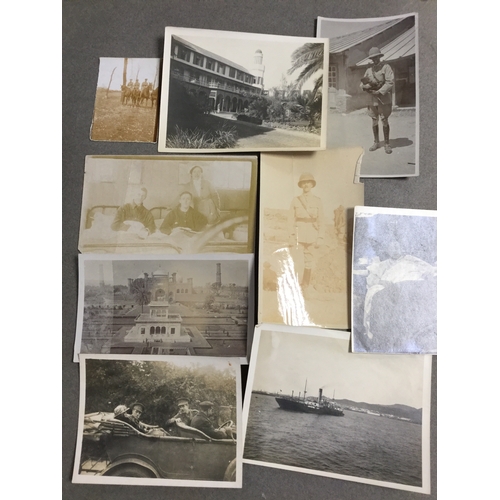 244 - A quantity of early 20th century photographs, 
mostly relating to the Featherstone family, including... 