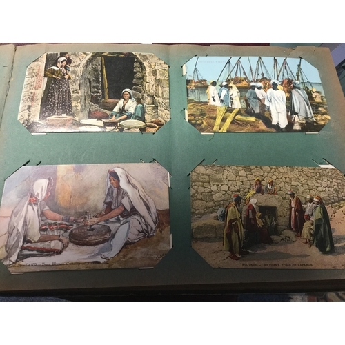 280 - Postcards: An album of approximately 160 
old/rare postcards, Middle East -