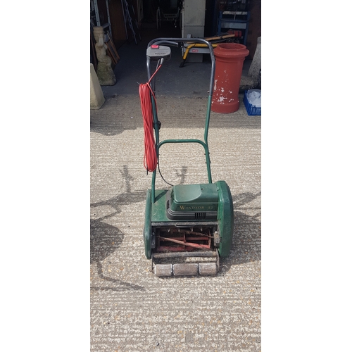 349 - A Windsor 12 electric lawn mower -