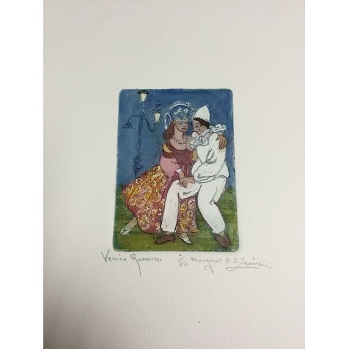 199 - Margaret E Z Levinson, 20th Century - 
Assorted unframed works, including prints of local scenes -