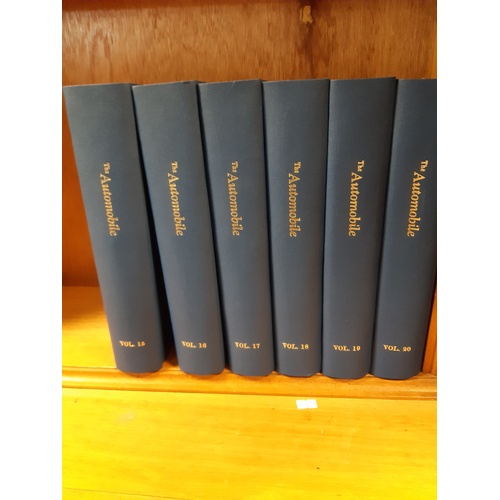217 - The Automobile Magazine  - bound volumes 15-20, 1997-2002 -