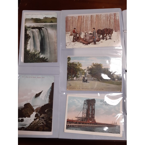 318 - Postcards: Approximately 200 vintage USA cards, c.1905/1930 -