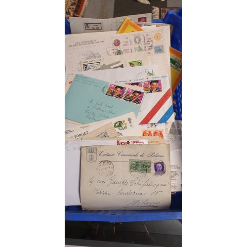 296 - Stamps: World covers including earlier -