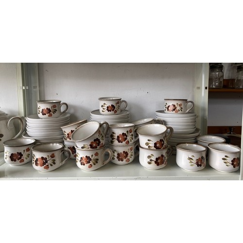 80 - A Denby coffee and tea service -