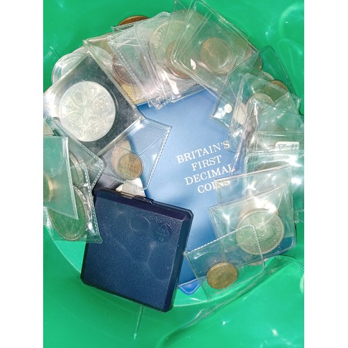 170 - Coins: a tub of British coinage -