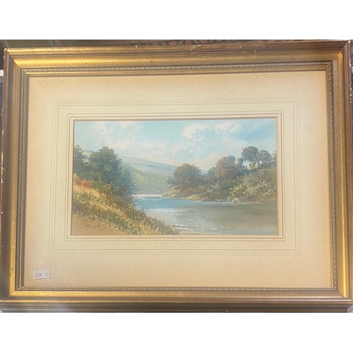 112 - George Trevor, Irish -                                                         
River Scene, River s... 