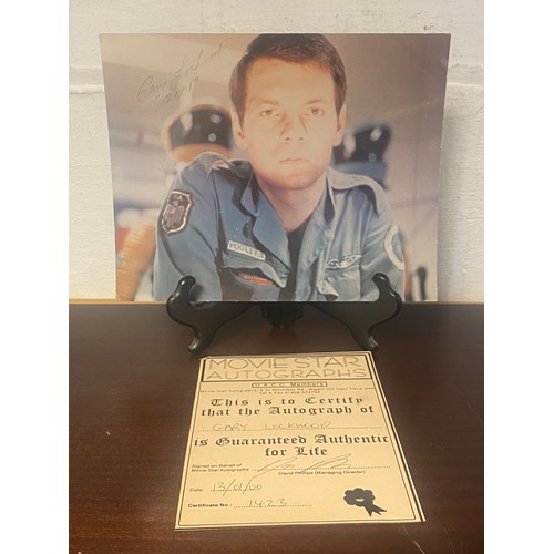 203 - An autographed photograph of Gary Lockwood as Frank Poole from 2001: A Space Odyssey -