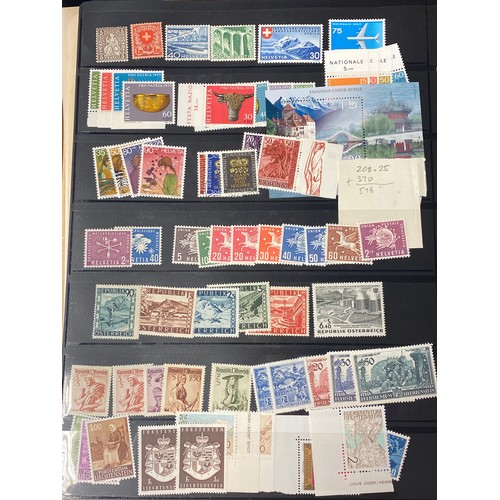 228 - Stamps: folder of better items, mint and used (cat over £1,000) -