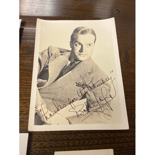 261 - A small group of film star promotional photographs, including Gary Cooper, Douglas Fairbanks, Anna N... 