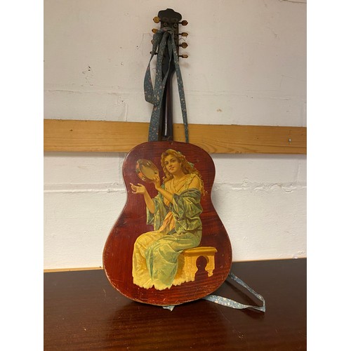 299 - A Neopolitan College of Music flat back mandolin -