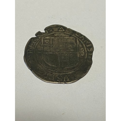 303 - Coins: a Charles I silver shilling -