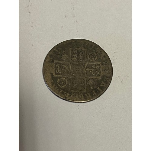 305 - Coins: a Queen Anne shilling -