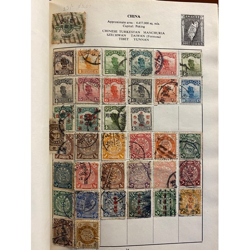 313 - Stamps: A GB and World Collection, in four albums and a stockbook -