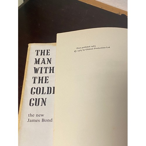 223 - Ian Fleming, 'Man With The Golden Gun', 1st edition, 1965, together with John Gardner 'Nobody Lives ... 