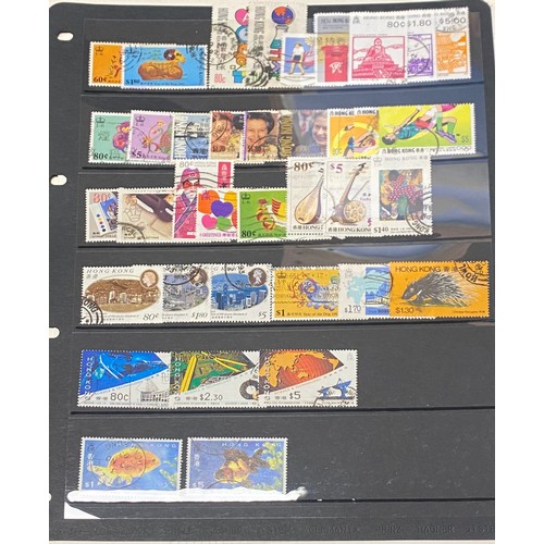 243 - Stamps: Commonwealth on pages -