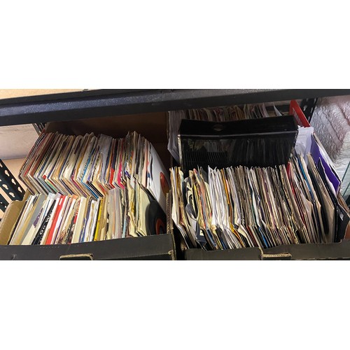 273 - Records: a quantity of LP's and a large quantity of singles -