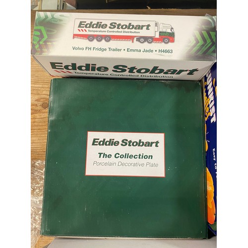 298 - A quantity of die cast model vehicles, Eddie Stobart etc -