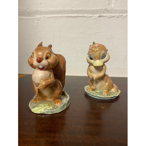 122 - A Beswick 'Dinkum Platypus' figure, together with a similar 'Ginger Nutt', both from the David Hand'... 