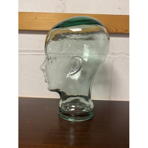 69 - A modern glass head -