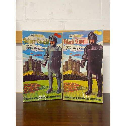 Toys two boxed Louis Marx & Co Ltd Knights, 'Sir Roland Silver Knight