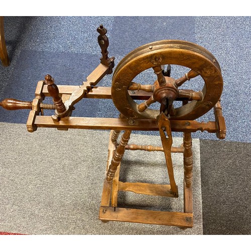 270 - A spinning wheel -