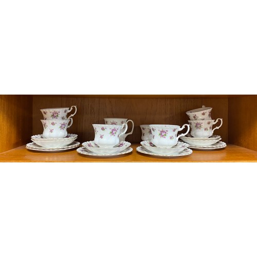 94 - A Royal Albert Sweet Violets tea set -