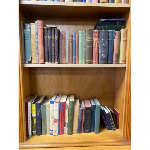 148 - Four shelves of books, general interest -