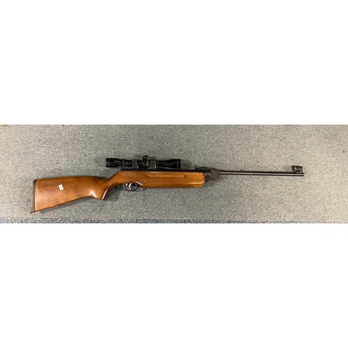 362 - A German Weihrauch .22 air rifle and scope -