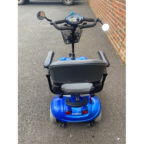 465 - A Kymco Mobility scooter -