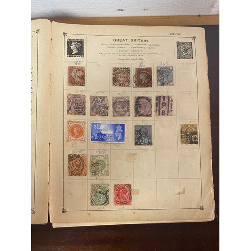 Stamps: a Strand Stamp Album, mostly QV - George VI