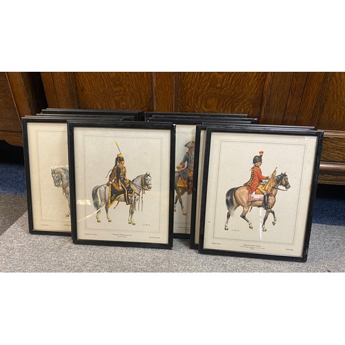 213 - A set of military prints -