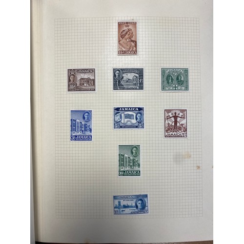 355 - Stamps: mixed lot of Commonwealth and World stamps, to QEII, in three albums and loose -