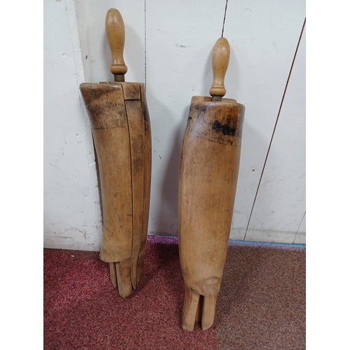 500 - A pair of boot trees -