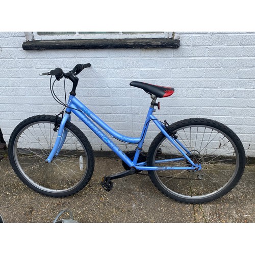 401 - A Nitrox MTB blue bike -