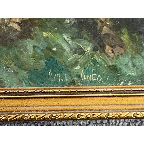 137 - Cyrus Cuneo, American 1879-1916 -                                                  
Figural scene, c... 