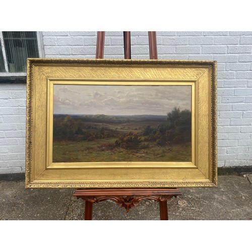 114 - Frederick Golden Short, British 1863-1936 -                  
View looking over Puck Pits in the New... 