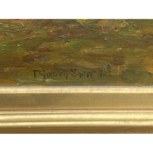 114 - Frederick Golden Short, British 1863-1936 -                  
View looking over Puck Pits in the New... 