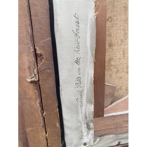 114 - Frederick Golden Short, British 1863-1936 -                  
View looking over Puck Pits in the New... 