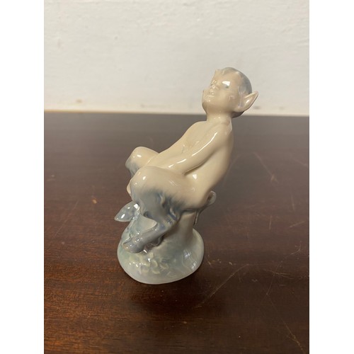 108 - A Royal Copenhagen model of a satyr -