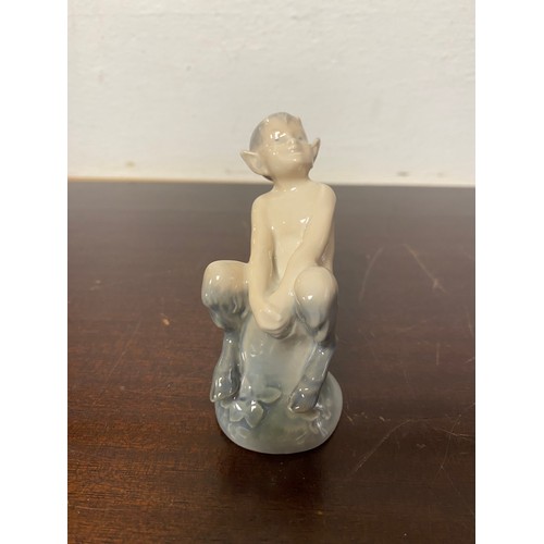 108 - A Royal Copenhagen model of a satyr -