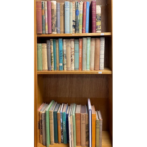 126 - Three shelves of books of topographical interest, all published by Batsford -