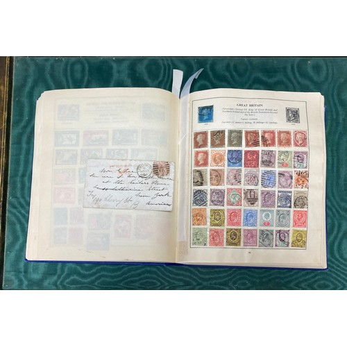 161 - Stamps: a Strand world stamp album, QV> -