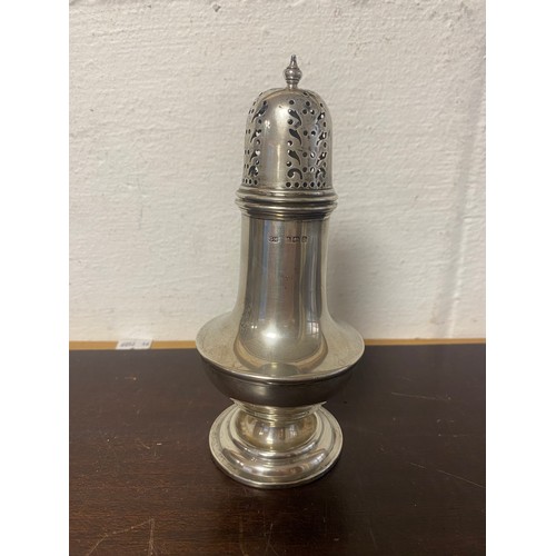 13 - A George V silver sugar sifter, Birmingham 1912 -