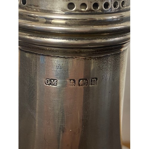 13 - A George V silver sugar sifter, Birmingham 1912 -