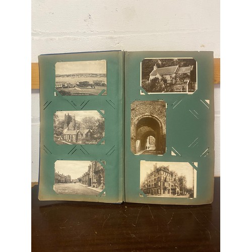 178 - Postcards: an album of approximately 200 postcards, including R P, Dr Barnardos, titled, Hampshire a... 
