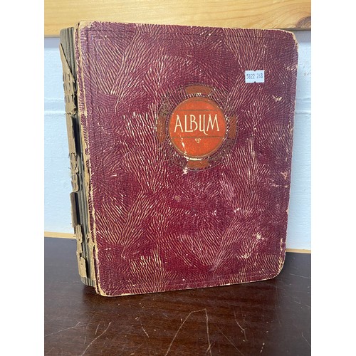 191 - Postcards: an album of approximately 80 cards, mostly greetings -