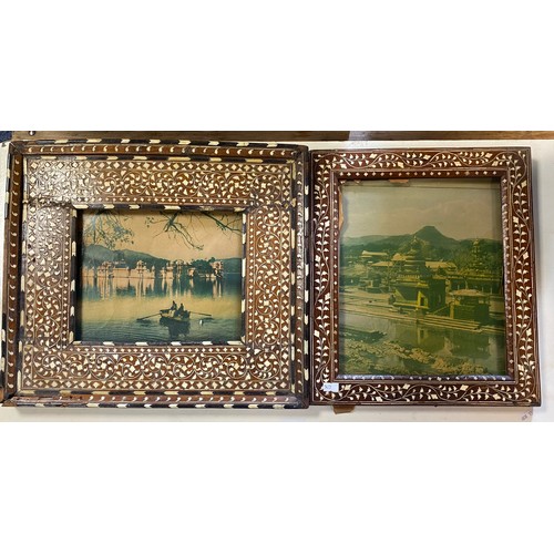 170 - Two inlaid frames -