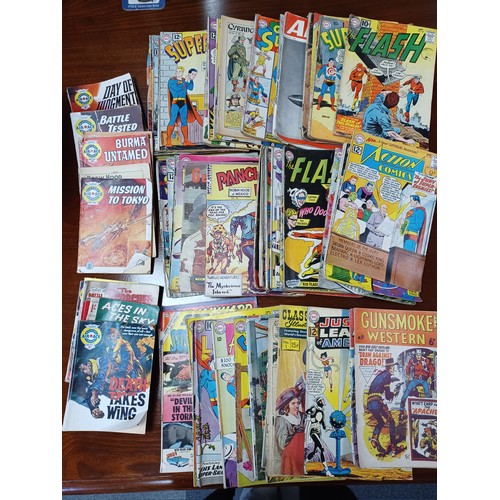 134 - A small quantity of vintage comics -